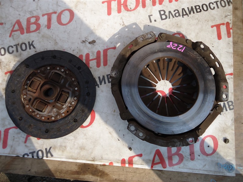 Корзина сц.+диск Toyota Corolla Fielder ZZE123G 2ZZ-GE 2006 1228