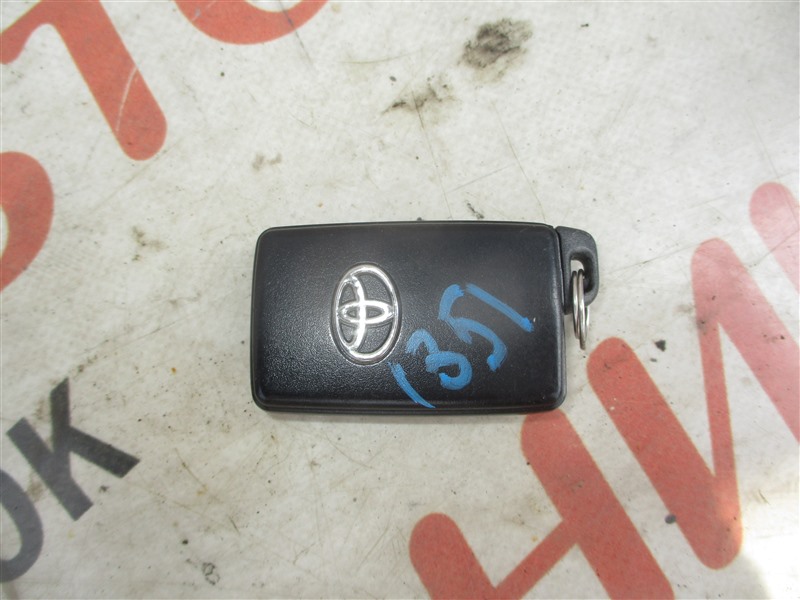 Ключ зажигания Toyota Blade GRE156H 2GR-FE 2007 1351