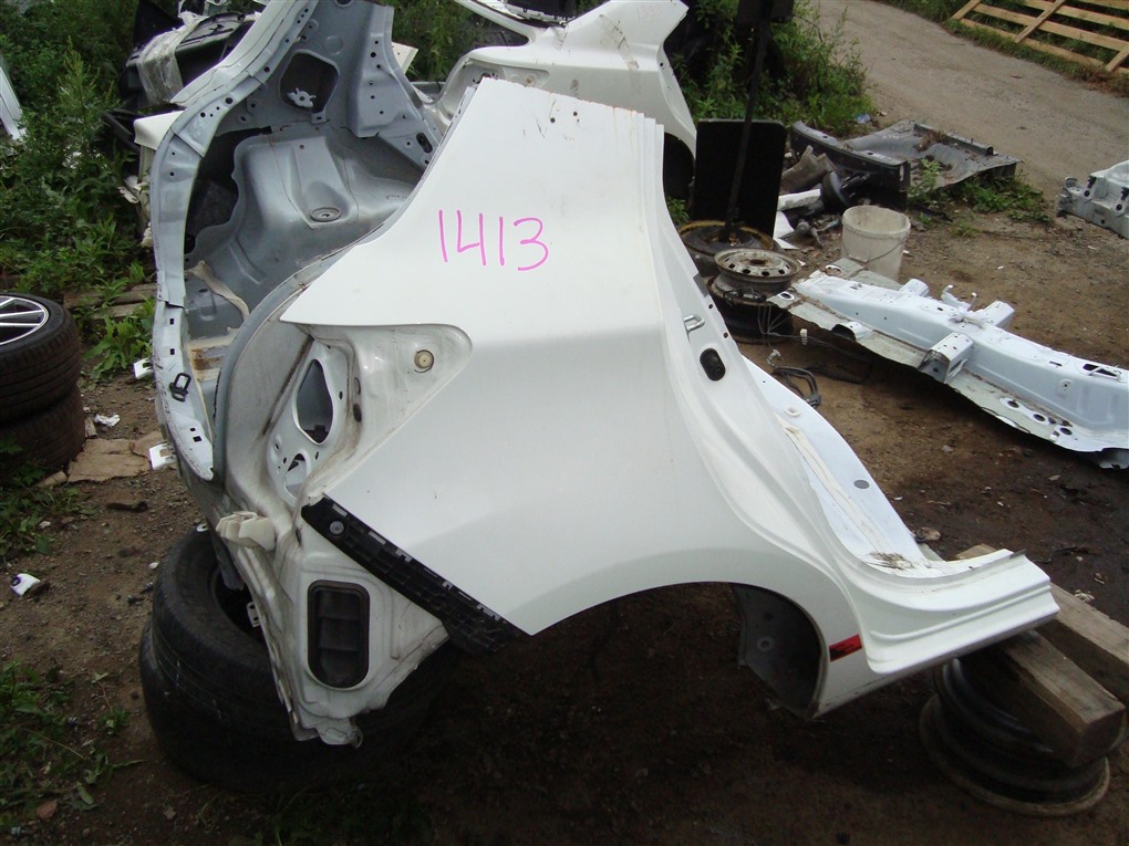 Тазик железный Toyota Vitz NCP131 1NZ-FE 2012 белый 040 1413