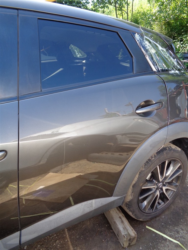 Дверь Mazda Cx-3 DK5FW S5-DPTS 2015 задняя левая серый 42s 1486