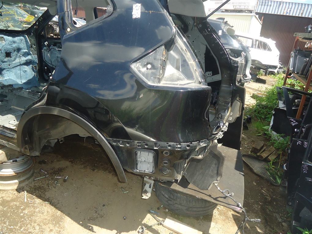 Rear cut Nissan X-Trail HNT32 MR20DD 2015 черный g41 1485