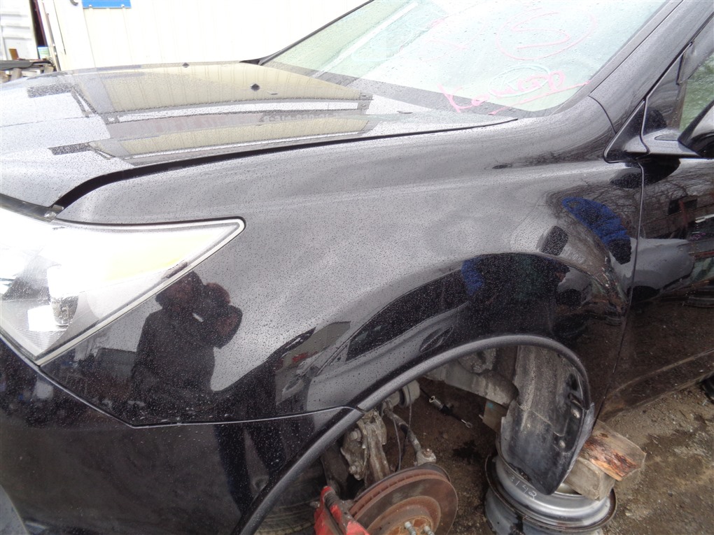 Крыло Acura Mdx YD2 J37A1 2009 переднее левое черный 1489