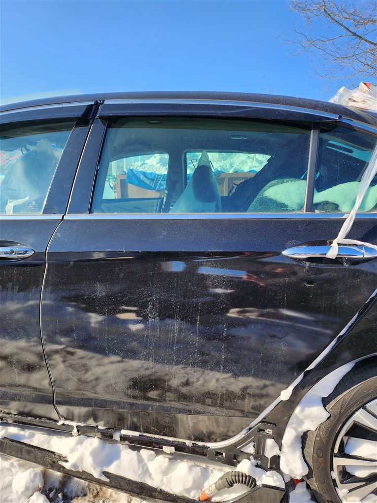 Дверь Honda Accord CR7 LFA 2016 задняя левая черный nh812p 1495