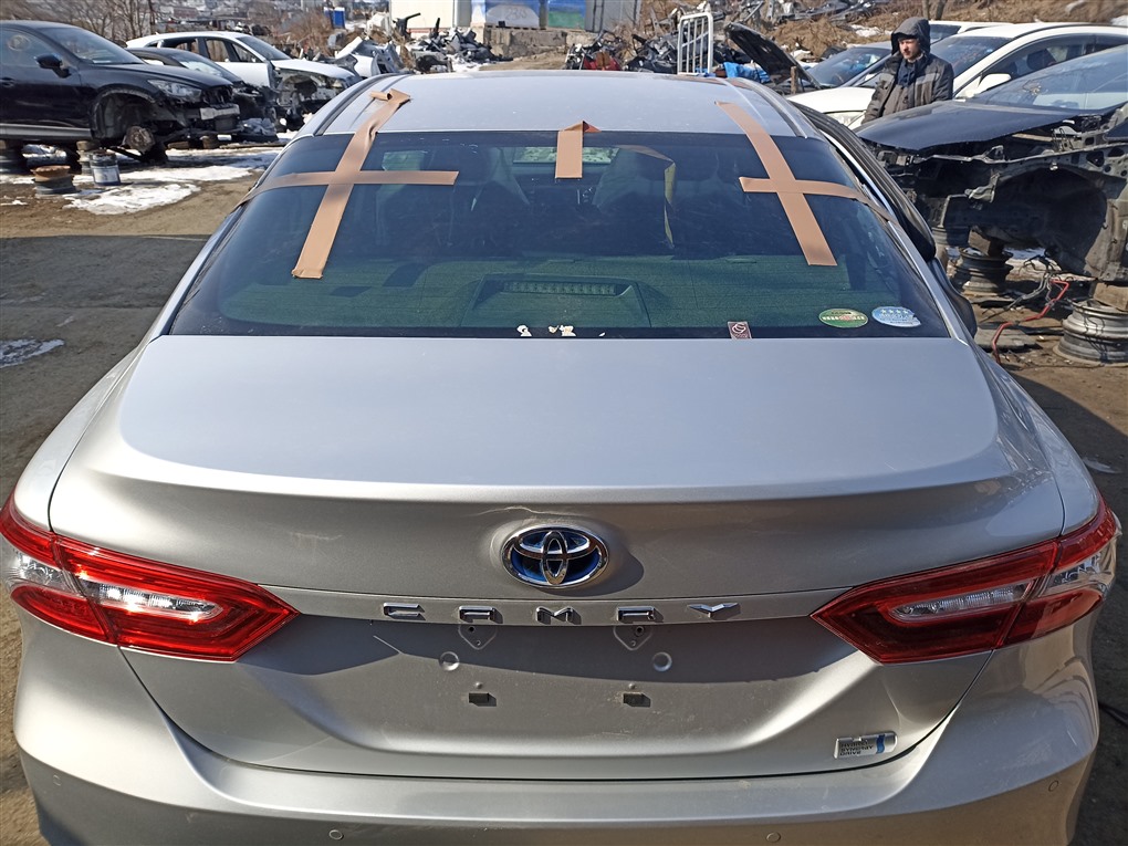 Крышка багажника Toyota Camry AXVH70 A25A-FXS 2017 серебро 1f7 1498