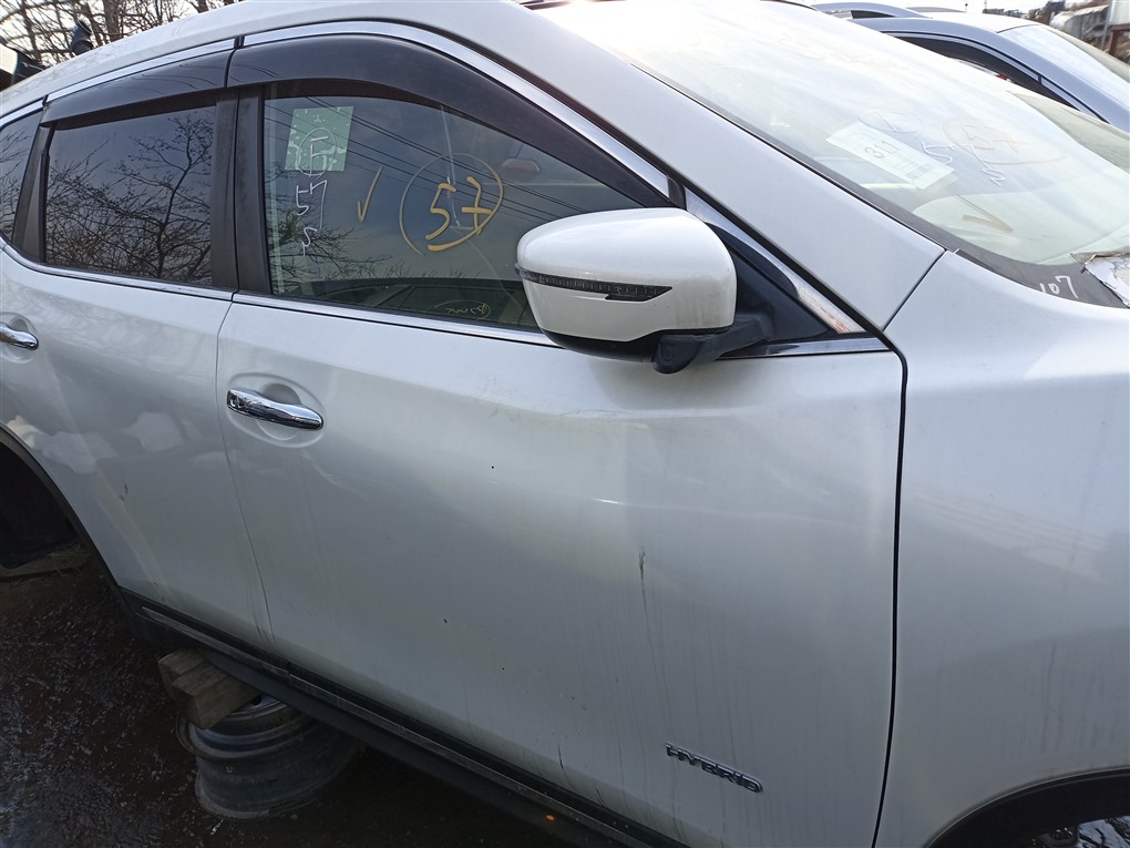 Дверь Nissan X-Trail HNT32 MR20DD 2018 передняя правая белый qab 1502