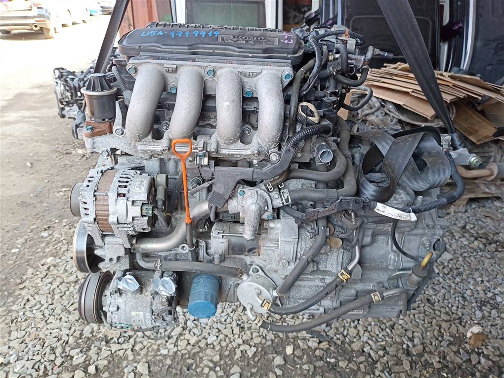 Двигатель Honda Fit GE8 L15A 2012 1-7