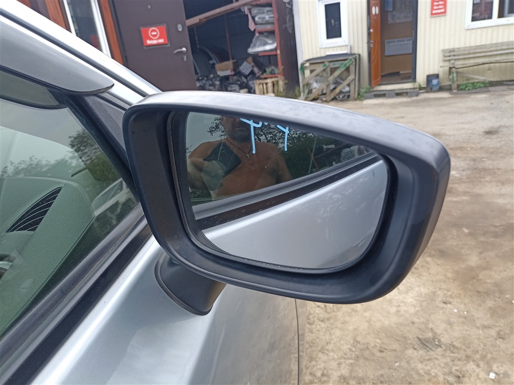 Зеркало Mazda Demio DJ5FS S5DPTS 2017 правое 7 koht серебро 41p 1524