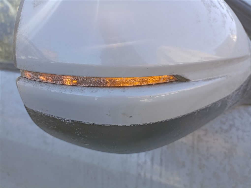 Зеркало Honda Vezel RU1 L15B 2018 правое 7 koht белый nh883p 1535