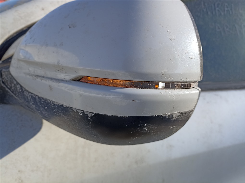 Зеркало Honda Vezel RU1 L15B 2018 левое 7 koht белый nh883p 1535