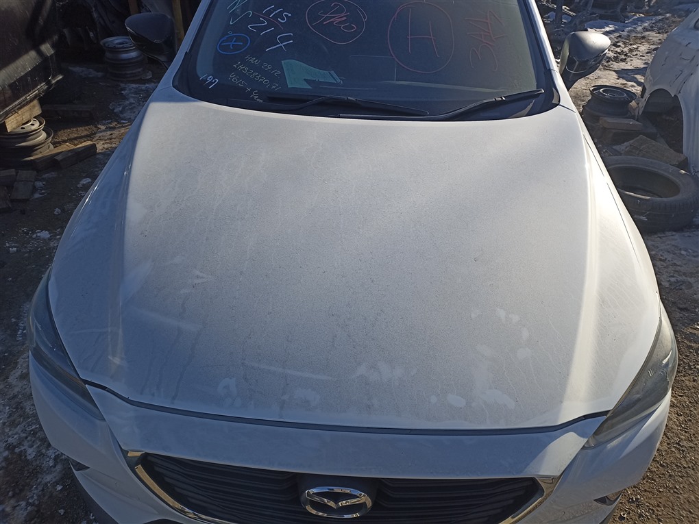 Капот Mazda Cx-3 DK5FW S5-DPTS 2015 белый 34k 1537