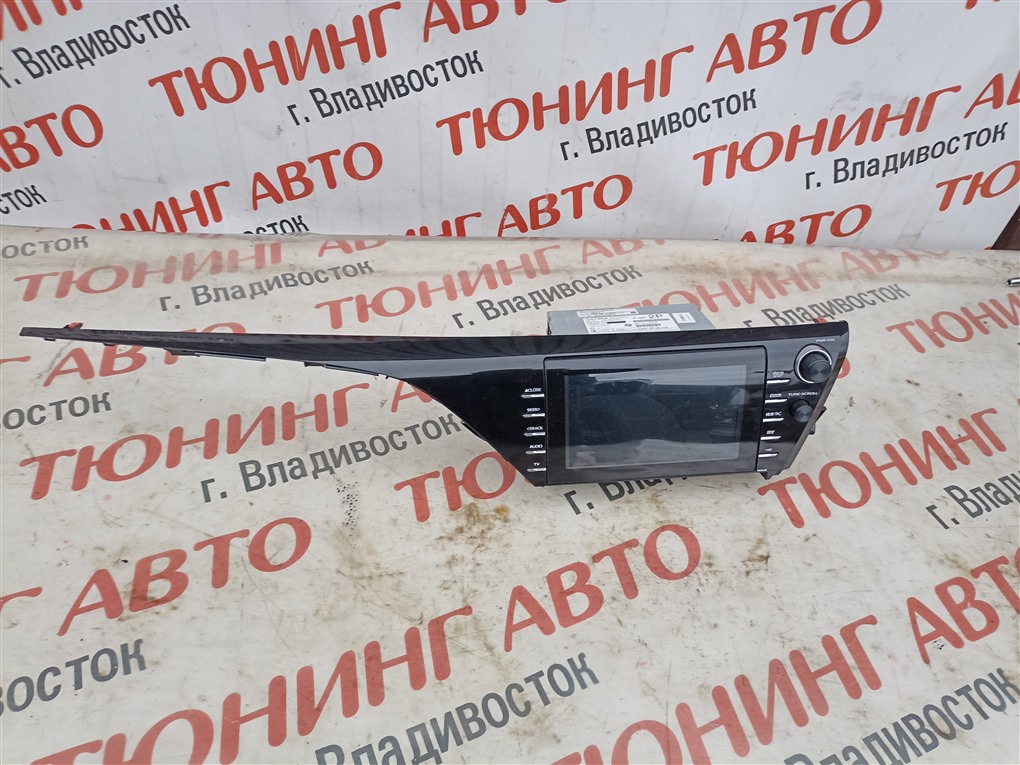 Магнитофон Toyota Camry AXVH70 A25A-FXS 2019 86804-33650 1544 86804-33650