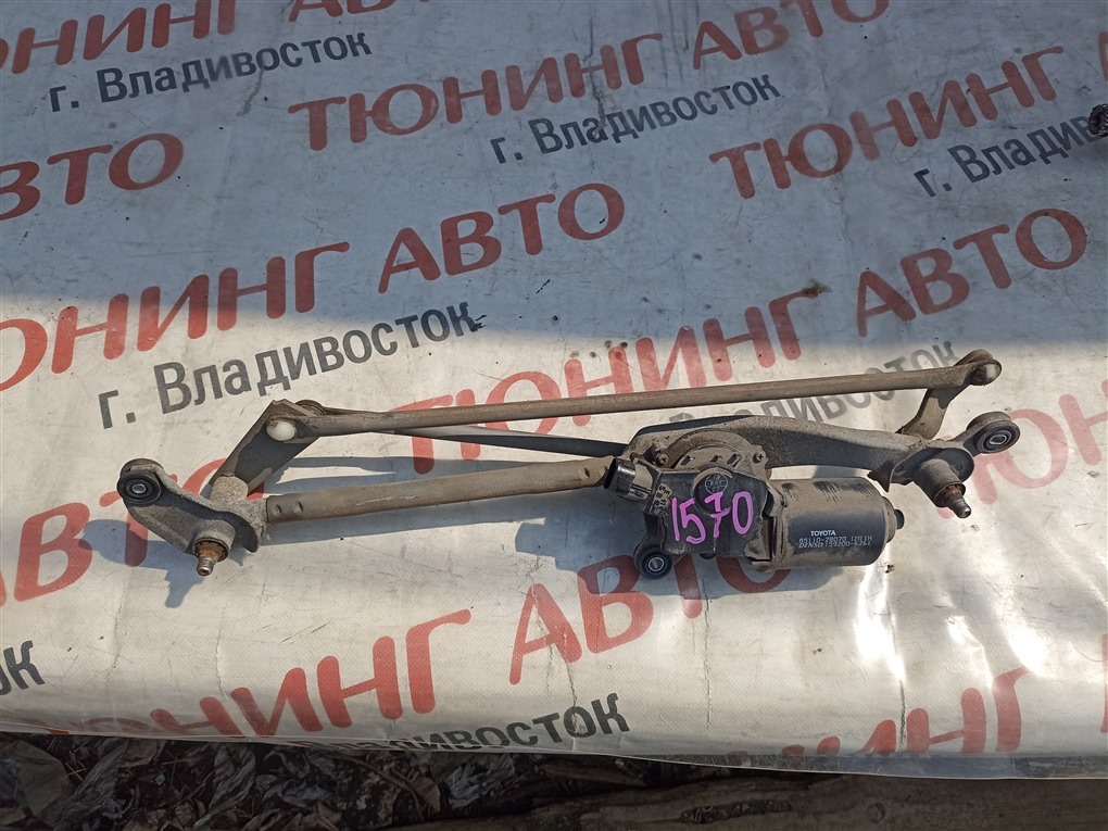 Мотор дворников Toyota Premio ZZT240 1ZZ-FE 2006 передний 1570 в