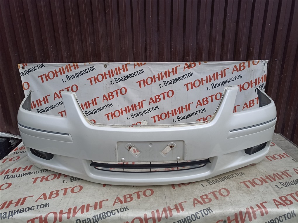 Бампер Toyota Premio ZZT240 1ZZ-FE 2006 передний белый 070 1570 в