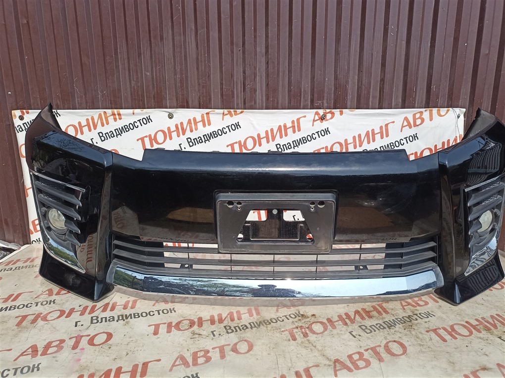 Бампер TOYOTA VOXY ZRR80W 3ZR-FAE 2014 передний 1561 (б/у)