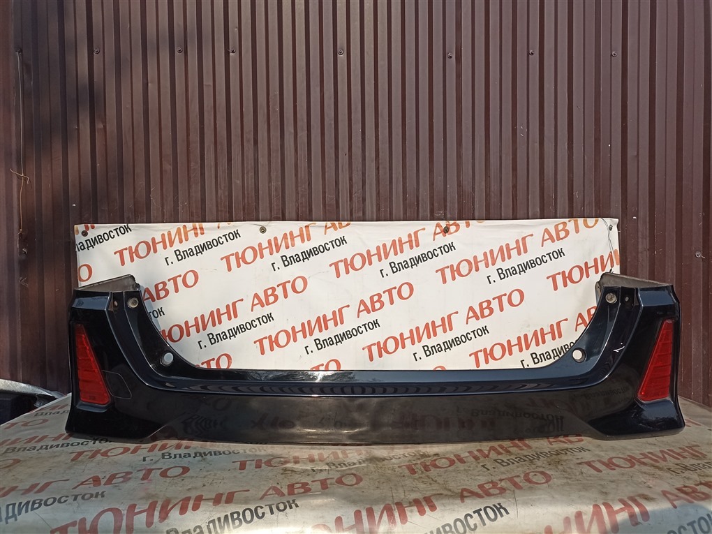 Бампер TOYOTA VOXY ZRR80W 3ZR-FAE 2014 задний черный 202 1561 (б/у)