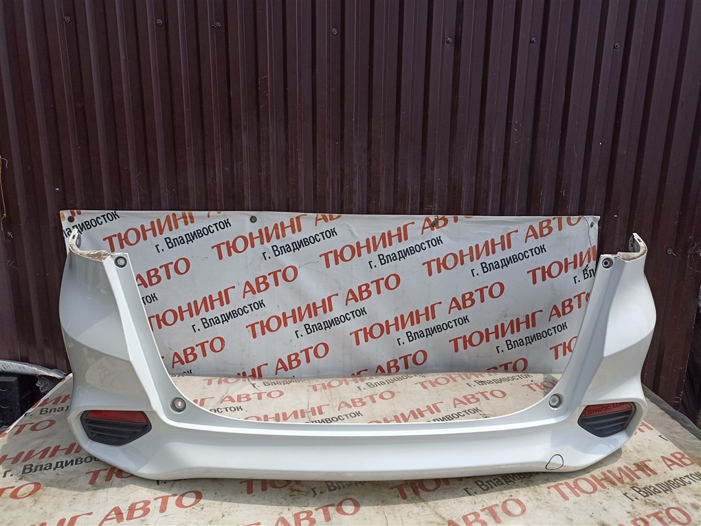 Бампер HONDA SHUTTLE GP7 LEB 2016 задний белый nh788p 1566 (б/у)