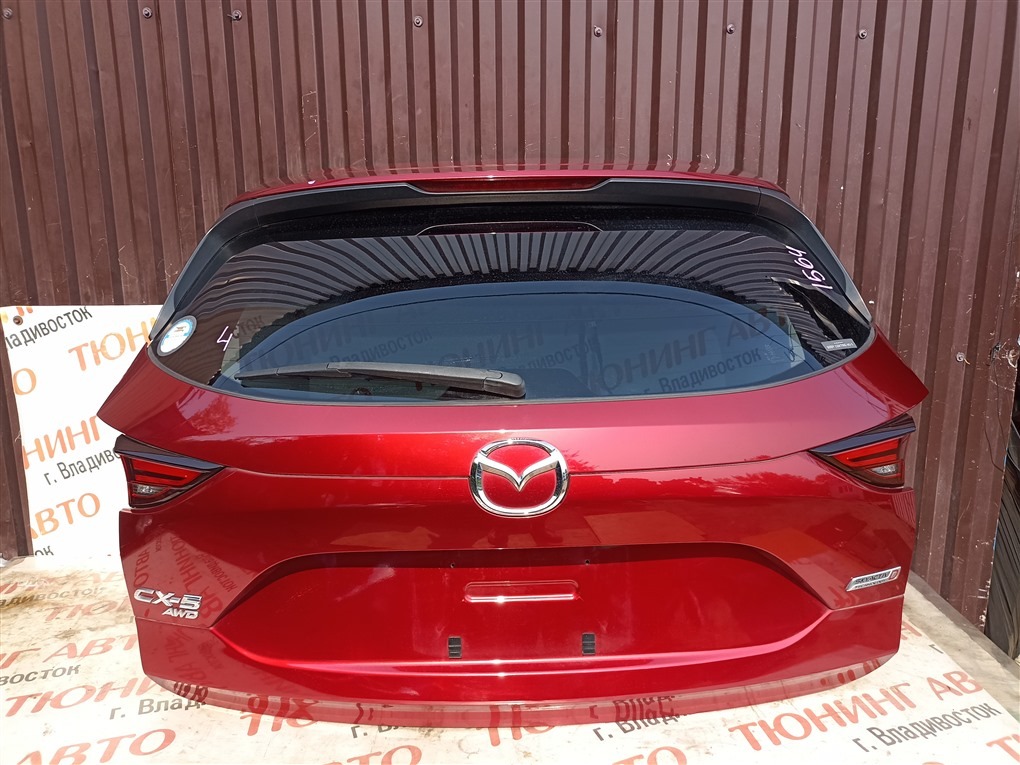 Дверь 5-я Mazda Cx-5 KF2P SH-VPTS 2019 красный 46v 1564