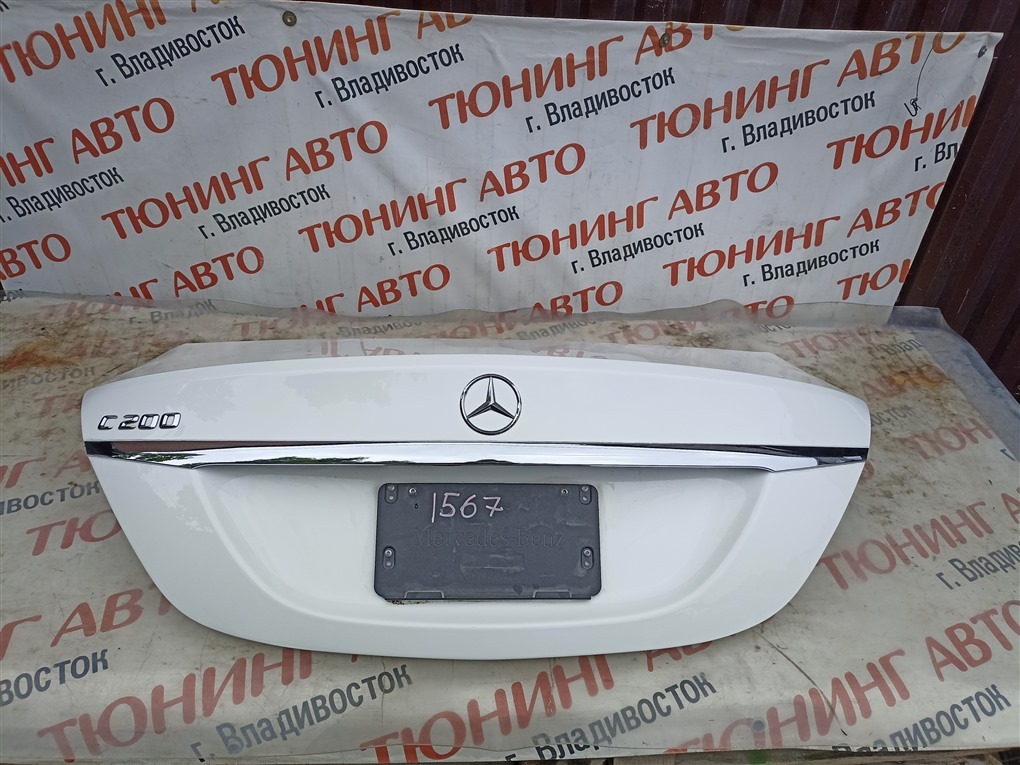 Крышка багажника Mercedes-Benz C-Class W205 M274DE20AL 2015 белый 149u 1567