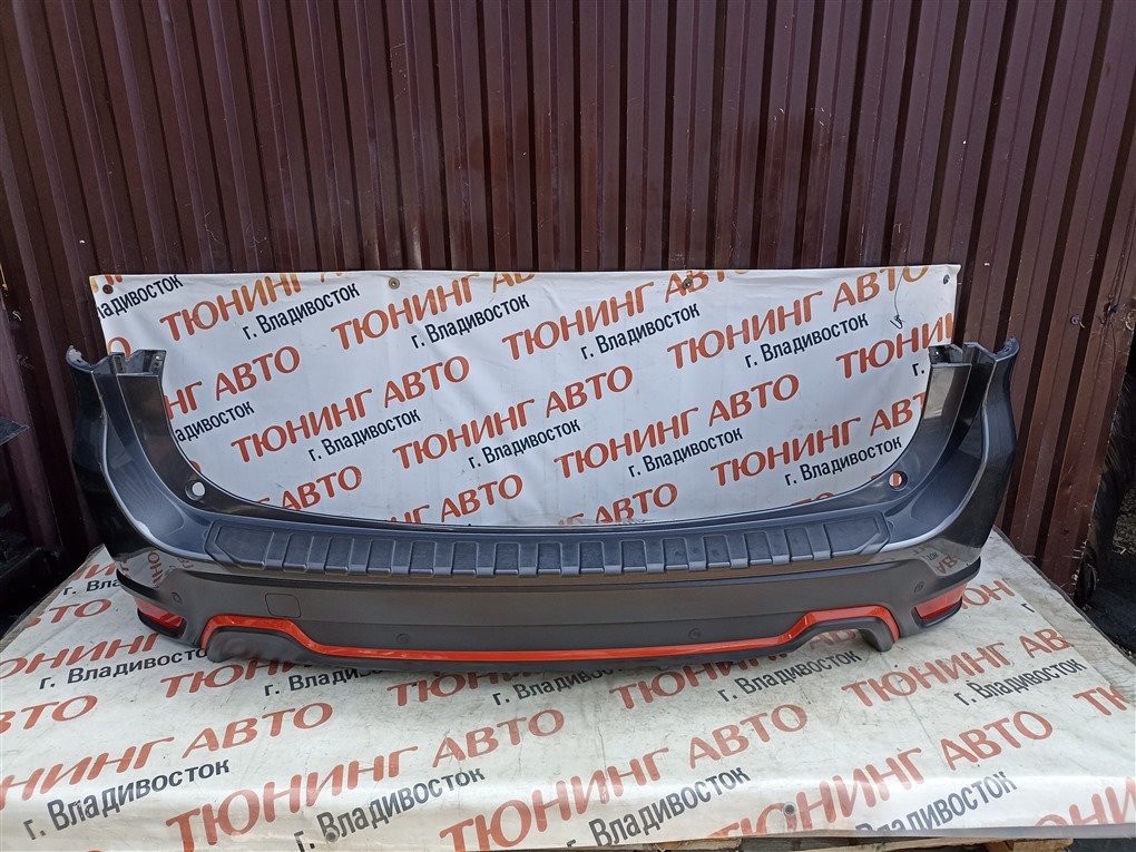 Бампер SUBARU FORESTER SKE FB20 2022 задний серый p8y 1568 (б/у)