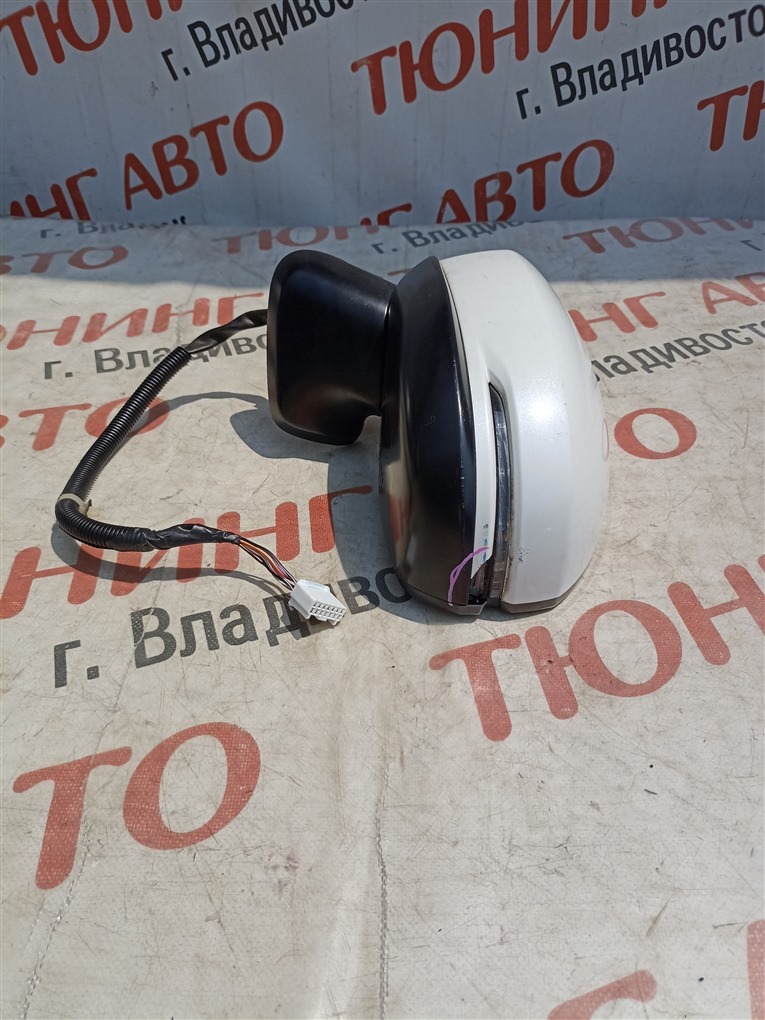 Зеркало HONDA SHUTTLE GP7 LEB 2016 левое 7 koht белый nh788p 1566 (б/у)