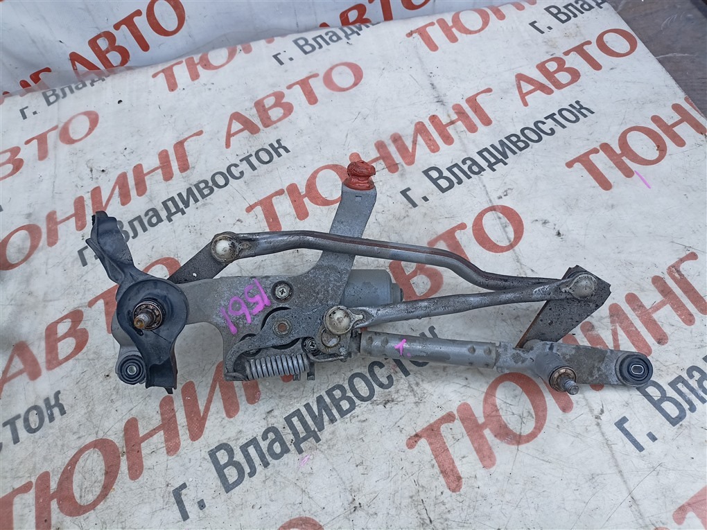 Мотор дворников TOYOTA VOXY ZRR80W 3ZR-FAE 2014 передний 1561 (б/у)