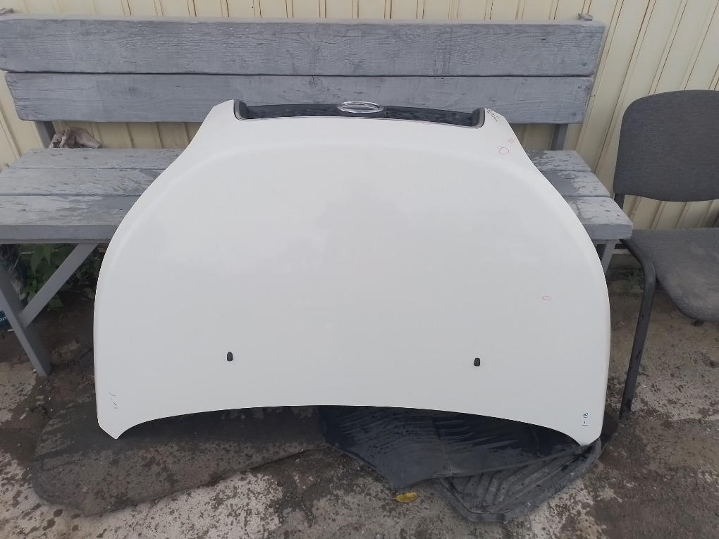 Капот DAIHATSU BE-GO J200G 3SZ-VE 2007 белый 1-18 (б/у)