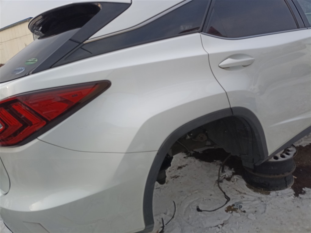 Крыло LEXUS RX200T AGL25 8AR-FTS 2015 заднее правое белый 083 1577 (б/у)