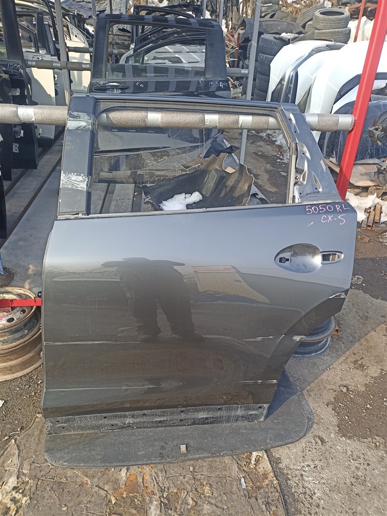 Дверь MAZDA CX-8 KG2P SH-VPTS 2018 задняя левая 5050 и (б/у)