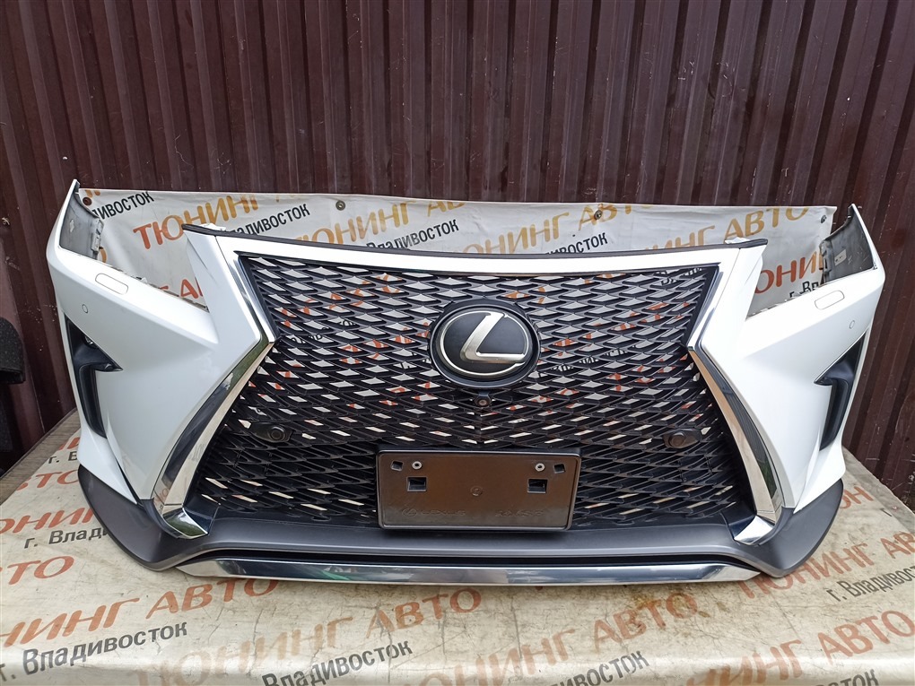 Бампер LEXUS RX200T AGL25 8AR-FTS 2015 передний белый 083 1585 (б/у)