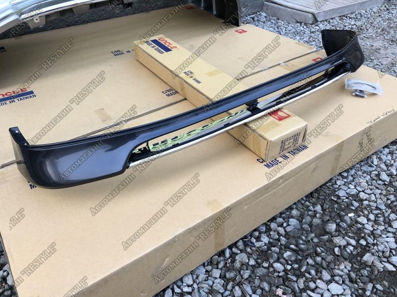 Губа передняя Toyota Land Cruiser 1998-2007 100 DarkGrey-UCA76 новая