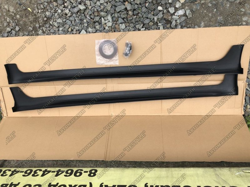 Пороги MUGEN Honda Fit 2013-2019 GK 5Y78F-89AS075 новая