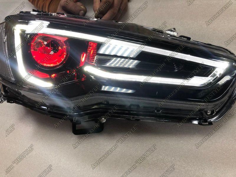 Фары передние lancer 2007-2015 CY4A