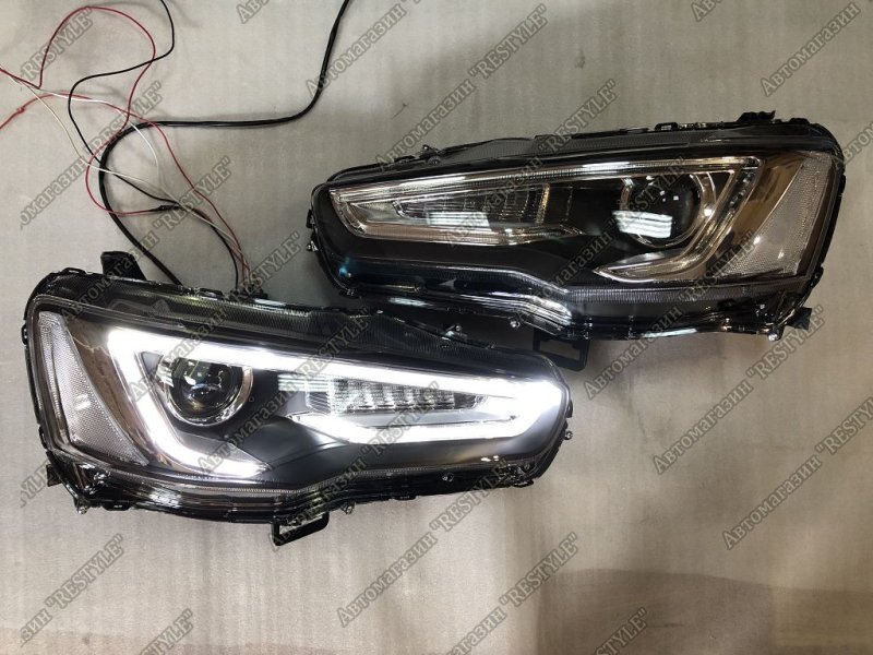 Фары передние lancer 2007-2015 CY4A