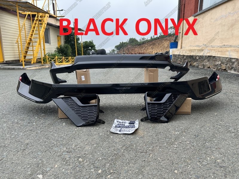 Обвес задний toyota Land cruiser PRADO 2017-2023 150 BLACK-ONYX-150 новая
