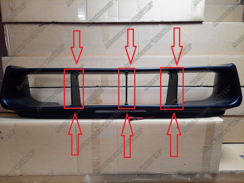 Распорки для спойлера STI задние subaru impreza 2000-2007 6541ef1 новая