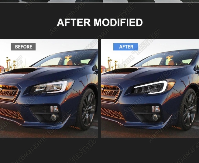 Фары передние impreza WRX 2014-2021