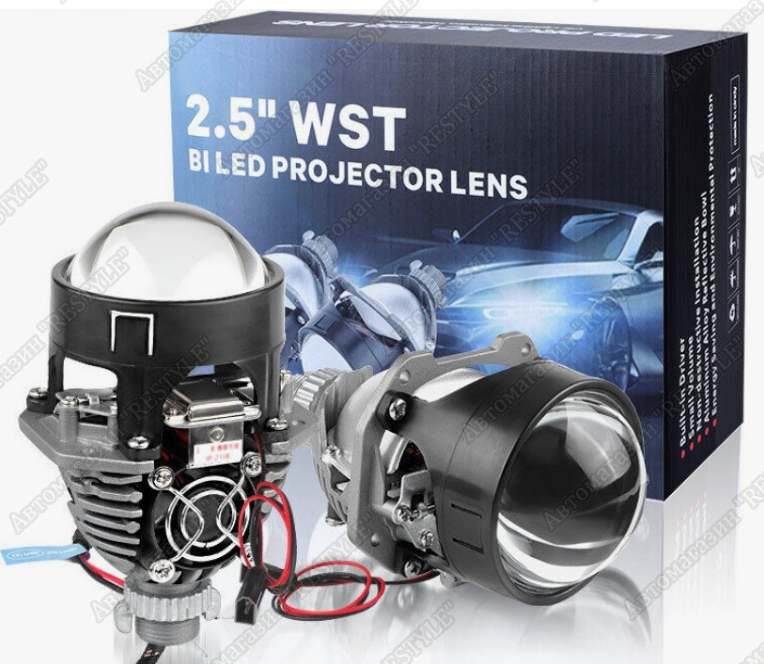 Запчасть bi led линзы в фары передний 25WSTLED новая BI LED Линзы в фары передний 25WSTLED новая