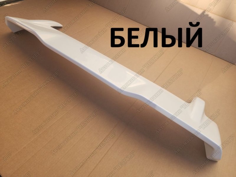 Запчасть спойлер задний Mitsubishi pajero sport 2016-2024 NewStyle White новая Спойлер задний Mitsubishi pajero sport 2016-2024 NewStyle White новая