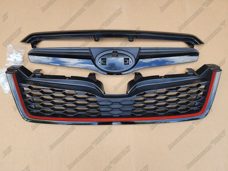 Решетка радиатора передняя Forester 2012-2015 SJ5