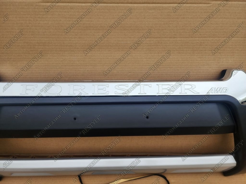Накладка на бампер передняя Forester 2013-2018 SJ5