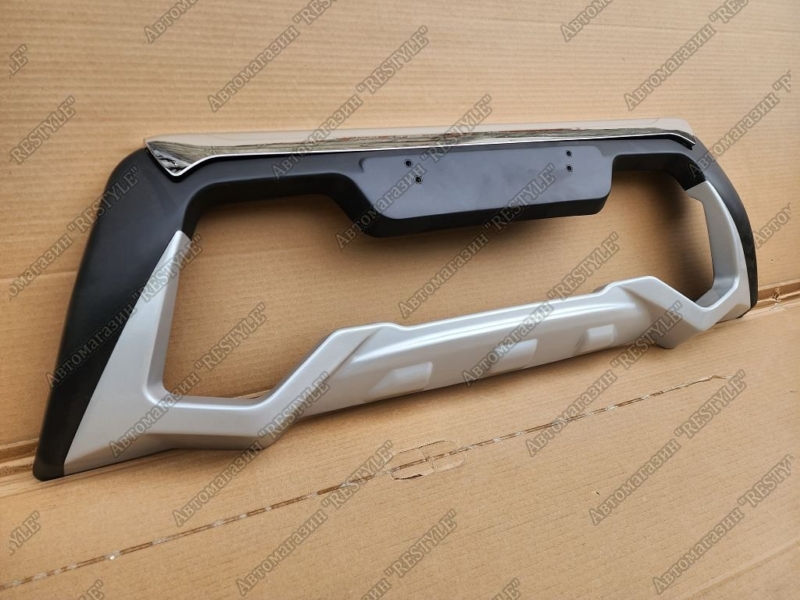 Накладка на бампер передняя forester 2015-2018 SJ5