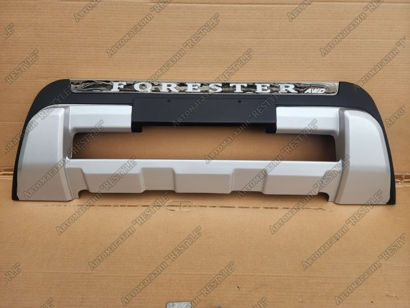 Накладка на бампер передняя Subaru Forester 2012-2015 SJ5 YH-D-010 новая