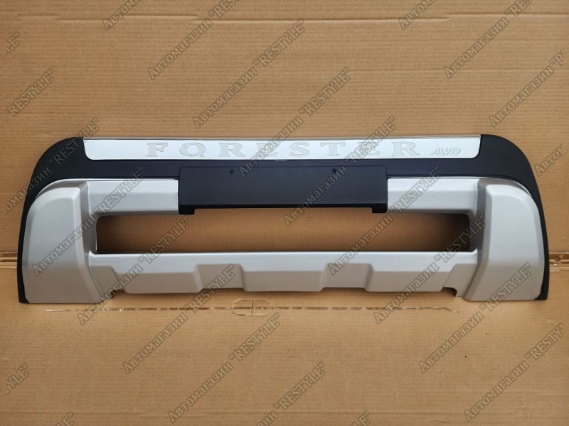 Накладка на бампер передняя Subaru Forester SJ5