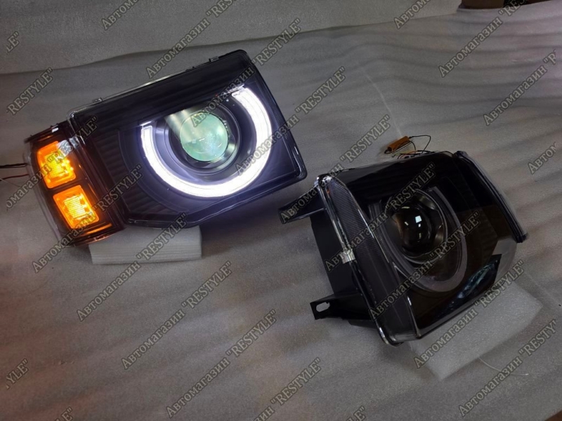 Фары передние Mitsubishi pajero 1991-1999 16295dfg новая