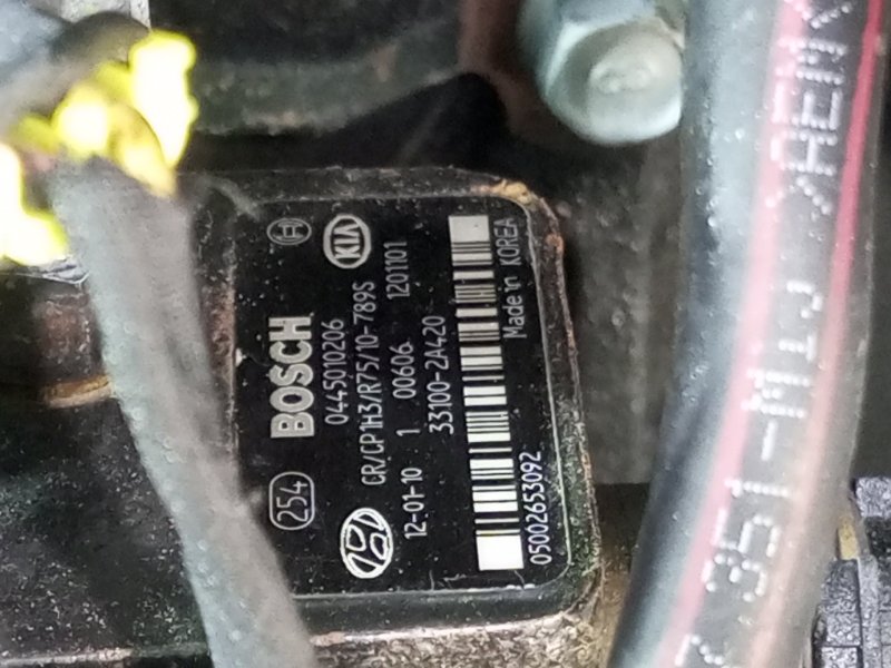 Двигатель Sorento BL D4CB VGT 170Л.С Евро 4