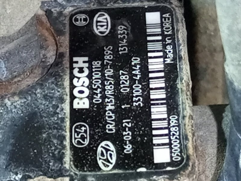 Двигатель Sorento BL D4CB VGT 170Л.С Евро 4