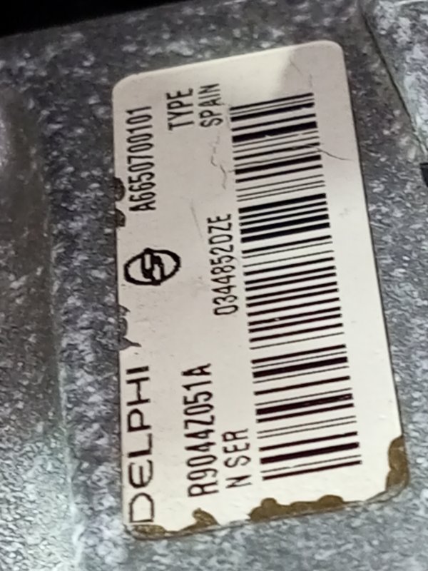 Двигатель Kyron D20DT 664951 664.951 Евро 3