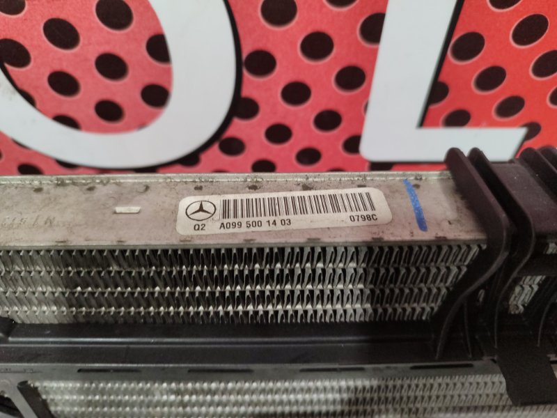 Радиатор (дополнительный) GLE 2018 W166 276.821