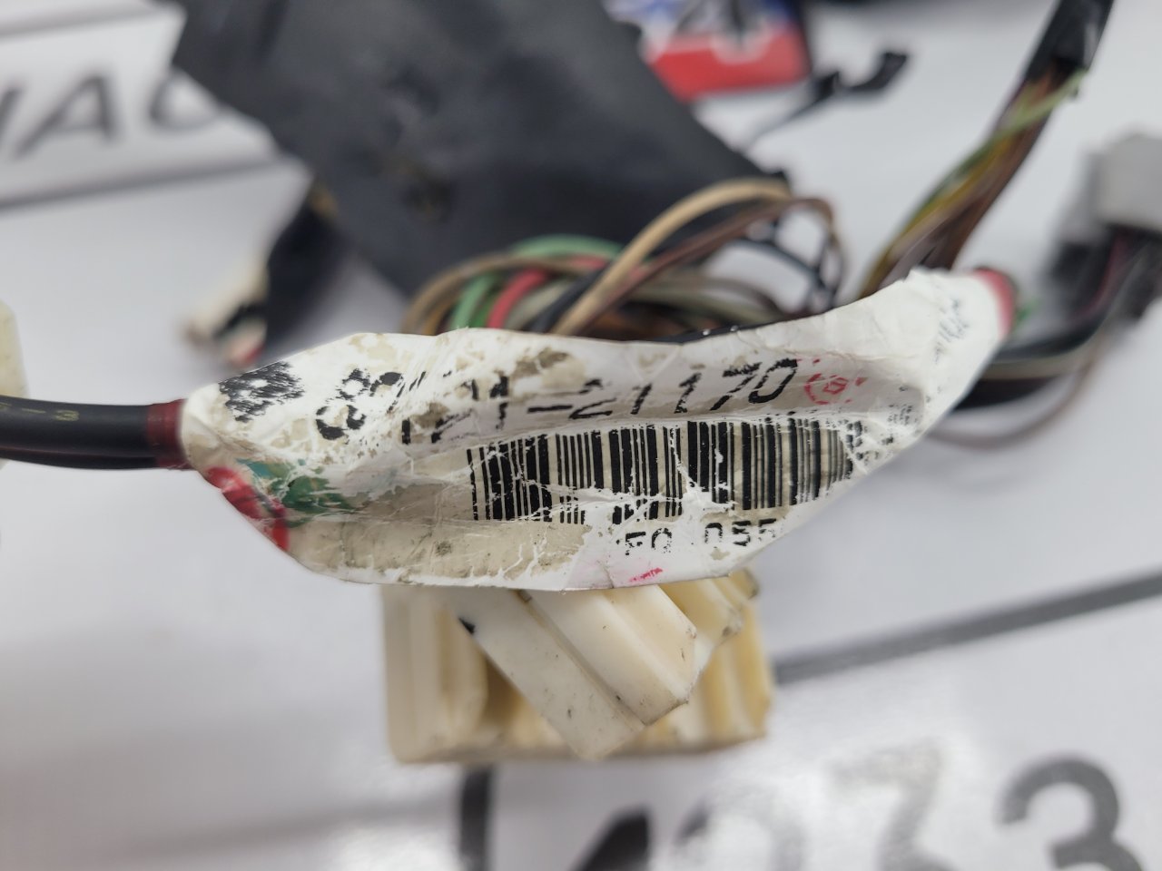 Проводка ДВС Caldina 1998 AT211 7A-FE