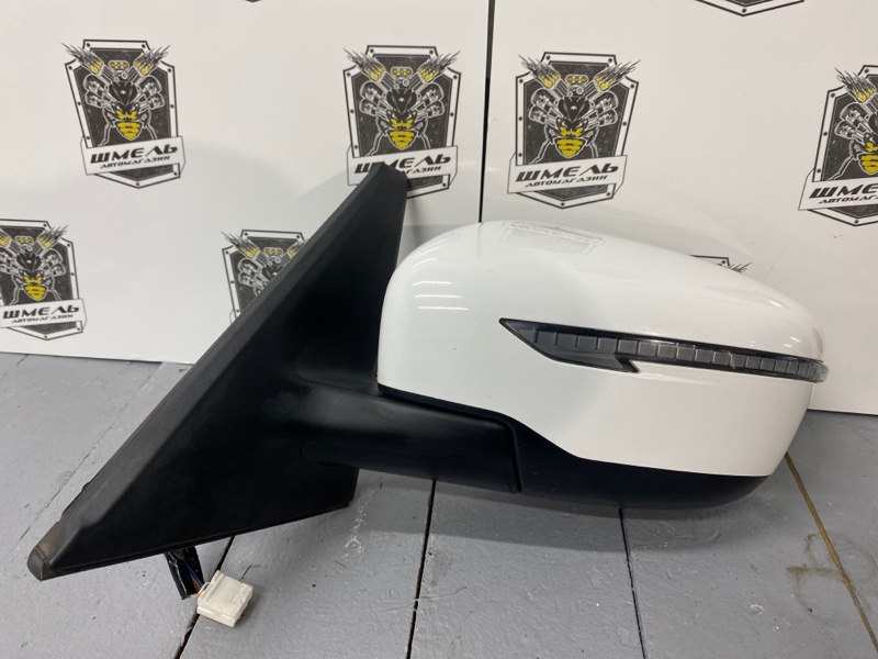 Зеркало переднее левое NISSAN SERENA 2019 / ЦВЕТ QM1 / ПРОБЕГ 63618КМ C27 MR20DD 96302-5TA0A контрактная
